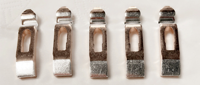 Contacte de argint folosite pentru controlerele tramvaiului