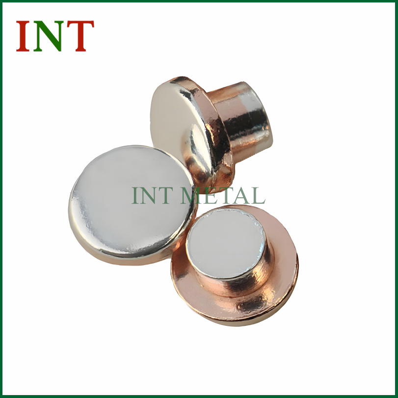 Contact electric de tungsten de argint